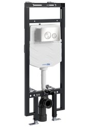 Инсталляция для унитаза Wasserkraft Dinkel 58TLT.010.ME.BN02 с кнопкой