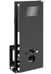 Инсталляция для унитаза Wasserkraft Glan 66TLT.010.ME.BL.PB03 с кнопкой