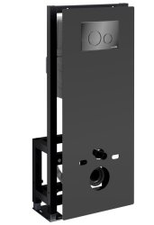 Инсталляция для унитаза Wasserkraft Glan 66TLT.010.ME.BL.PB02 с кнопкой