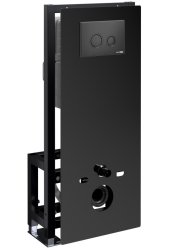 Инсталляция для унитаза Wasserkraft Glan 66TLT.010.ME.BL.MB01 с кнопкой