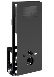 Инсталляция для унитаза Wasserkraft Glan 66TLT.010.ME.BL.MB04 с кнопкой