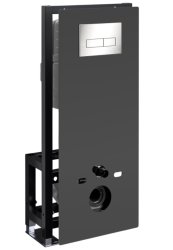 Инсталляция для унитаза Wasserkraft Glan 66TLT.010.ME.BL.BN03 с кнопкой