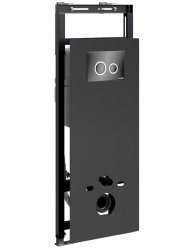 Инсталляция для унитаза Wasserkraft Salm 27TLT.010.ME.BL.PB01 с кнопкой