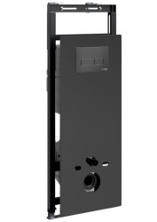 Инсталляция для унитаза Wasserkraft Salm 27TLT.010.ME.BL.MB03 с кнопкой