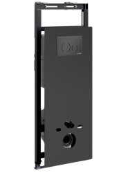 Инсталляция для унитаза Wasserkraft Salm 27TLT.010.ME.BL.MB02 с кнопкой