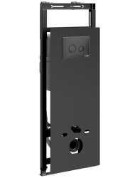 Инсталляция для унитаза Wasserkraft Salm 27TLT.010.ME.BL.MB01 с кнопкой