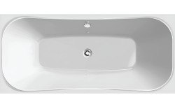 Акриловая ванна C-Bath Kronos 180x80 CBQ013001, прямоугольная