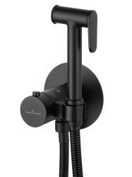 Гигиенический душ Wonzon&Woghand WW-88829909-MB со смесителем, черная матовая