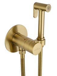 Гигиенический душ Wonzon&Woghand WW-88829909-BG со смесителем, брашированное золото