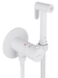 Гигиенический душ Wonzon&Woghand WW-88829909-MW со смесителем, белая матовая