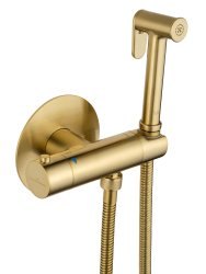 Гигиенический душ Wonzon&Woghand WW-88819902-BG со смесителем, брашированное золото