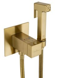 Гигиенический душ Wonzon&Woghand WW-88829910-BG со смесителем, брашированное золото