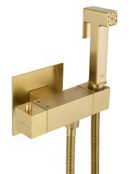 Гигиенический душ Wonzon&Woghand WW-88819903-BG со смесителем, брашированное золото