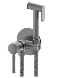 Гигиенический душ Wonzon&Woghand Tor WW-88829073-BGM со смесителем, темный графит