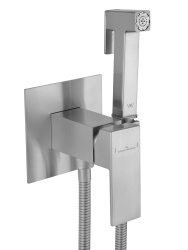 Гигиенический душ Wonzon&Woghand Cube WW-88829016-BN со смесителем, брашированный никель