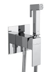 Гигиенический душ Wonzon&Woghand Cube WW-88829016-CR со смесителем, хром