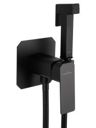 Гигиенический душ Wonzon&Woghand Diamond WW-88829011-MB со смесителем, черная матовая