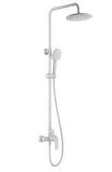 Душевая система Wonzon&Woghand Blend WW-A30103-MW, белая матовая