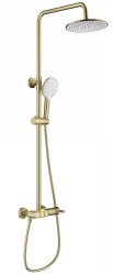 Душевая система Wonzon&Woghand Muse Corno WW-A30653-BG, брашированное золото