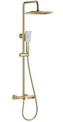 Душевая система Wonzon&Woghand WW-AE33110-BG, брашированное золото