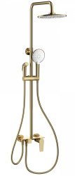 Душевая система Wonzon&Woghand WW-A30874-BG, брашированное золото