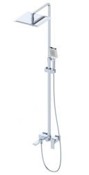 Душевая система Wonzon&Woghand Cube WW-88739016-CR с изливом, хром