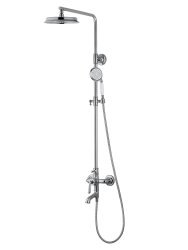Душевая система Wonzon&Woghand Steam WW-88739008-CR с изливом, хром