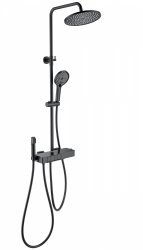 Душевая система Wonzon&Woghand Muse Forte WW-B3580-MB, черная матовая