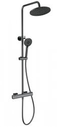 Душевая система Wonzon&Woghand Stay 1 WW-B3051-A-BGG, темный графит