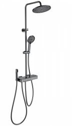 Душевая система Wonzon&Woghand Muse Forte WW-B3580-BGG, темный графит