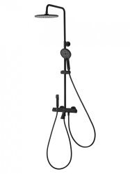 Душевая система Wonzon&Woghand The one WW-B3094-MB, черная матовая