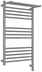 Полотенцесушитель электрический Сунержа Богема 3.1 R с полкой 50x80, сатин