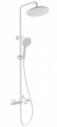 Душевая система Wonzon&Woghand Solid WW-C3011-A-MW, белая матовая