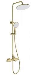 Душевая система Wonzon&Woghand Solid WW-C3011-A-BG, брашированное золото