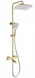 Душевая система Wonzon&Woghand Stay 2 WW-B3016-T1-BG, брашированное золото