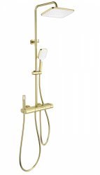 Душевая система Wonzon&Woghand Muse Legato WW-B4129-BG, брашированное золото