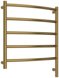 Полотенцесушитель электрический Сунержа Галант 3.1 R 60x60, латунь