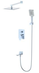 Встраиваемая душевая система Wonzon&Woghand Diamond WW-88939011-CR, хром
