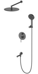 Встраиваемая душевая система Wonzon&Woghand Stick WW-88939017-BGM, темный графит