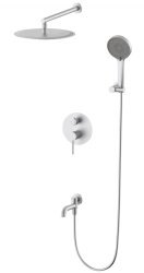 Встраиваемая душевая система Wonzon&Woghand Stick WW-88939017-BN, брашированный никель