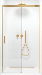 Душевая дверь Radaway Idea DWJ Gold 120 R, профиль золото