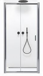 Душевая дверь Radaway Premium Plus DWJ 95 профиль хром, стекло прозрачное