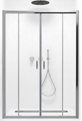 Душевая дверь Radaway Premium Plus DWD 160 профиль хром, стекло прозрачное