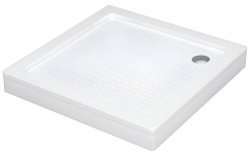 Душевой поддон WasserKraft Amper 29T19 100x100 акриловый, белый