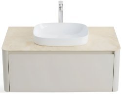 Тумба с раковиной Black & White Universe U916.1000 подвесная