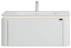 Тумба с раковиной Black & White Universe U925.800 подвесная