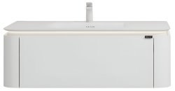 Тумба с раковиной Black & White Universe U925.1200 подвесная