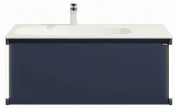 Тумба с раковиной Black & White Universe U945.800 подвесная