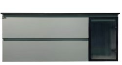 Тумба с раковиной Orans BC-2055-1200L-2GC подвесная