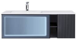 Тумба с раковиной Orans BC-9013-1200L подвесная